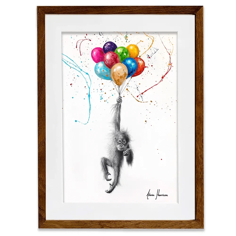 Orangutan Upon A Time Framed Art Print Orangutan Upon A Time Framed Art Print wall art product Ashvin Harrison