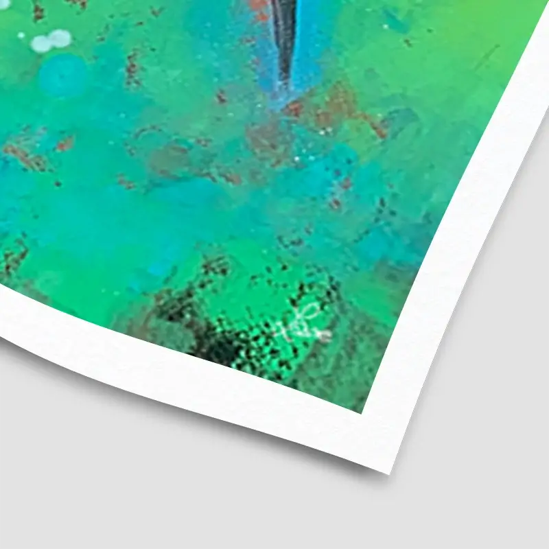 Orbs And Hummingbirds Art Print Orbs And Hummingbirds Art Print wall art product Laure Bury