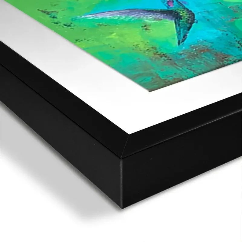 Orbs And Hummingbirds Framed Art Print Orbs And Hummingbirds Framed Art Print wall art product Laure Bury