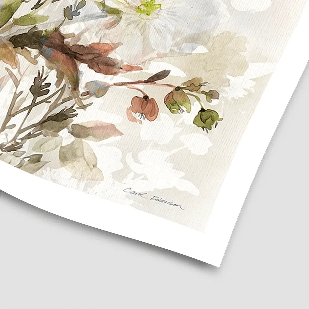 Organic Garden Square Art Print Organic Garden Square Art Print wall art product Carol Robinson