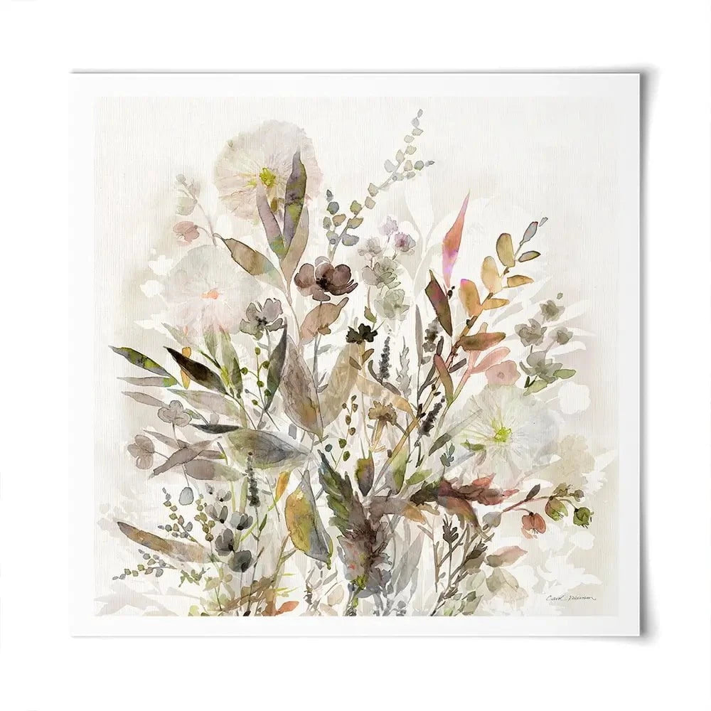 Organic Garden Square Art Print Organic Garden Square Art Print wall art product Carol Robinson