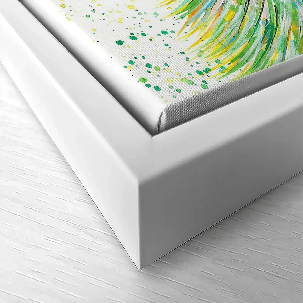 Ostrich Frank Canvas Print Ostrich Frank Canvas Print wall art product Emma LC Art