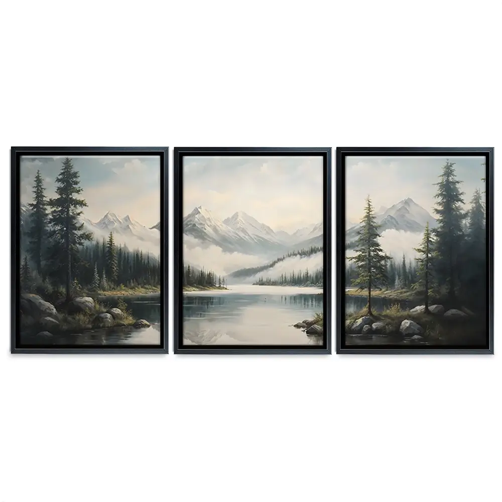 Out In The Open Trio Canvas Print Out In The Open Trio Canvas Print wall art product IAmHomeStudio