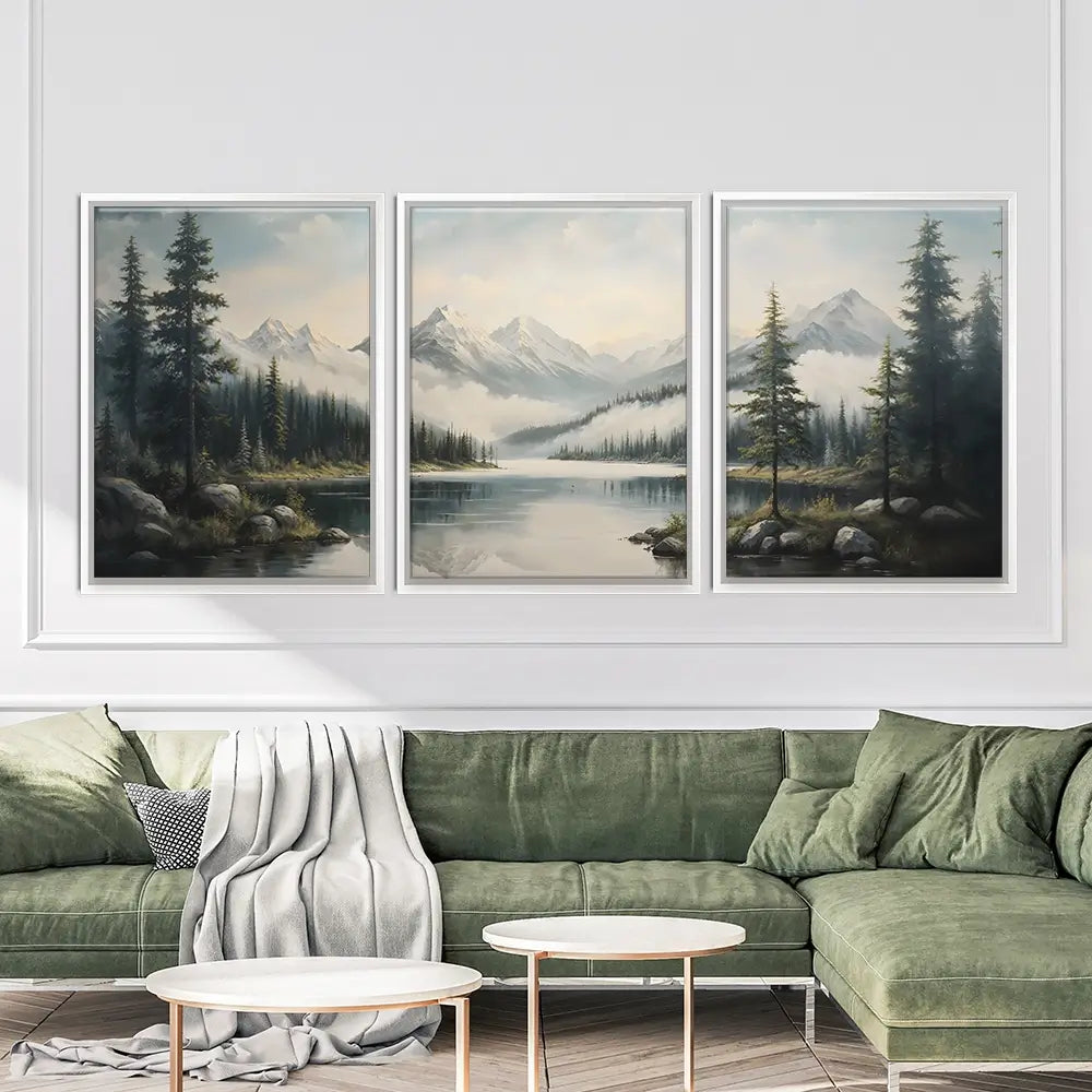 Out In The Open Trio Canvas Print Out In The Open Trio Canvas Print wall art product IAmHomeStudio