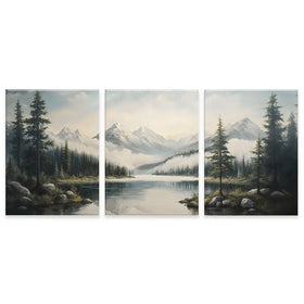 Out In The Open Trio Canvas Print Out In The Open Trio Canvas Print wall art product IAmHomeStudio