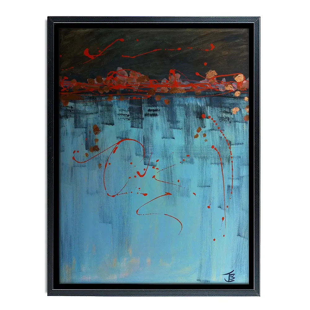 Out Of The Blue Canvas Print Out Of The Blue Canvas Print wall art product Jane Brookshaw