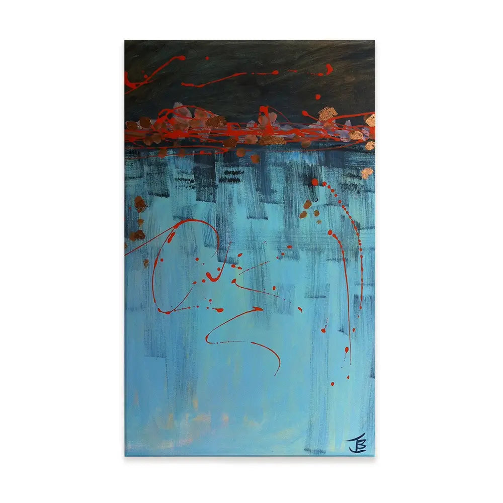 Out Of The Blue Canvas Print Out Of The Blue Canvas Print wall art product Jane Brookshaw