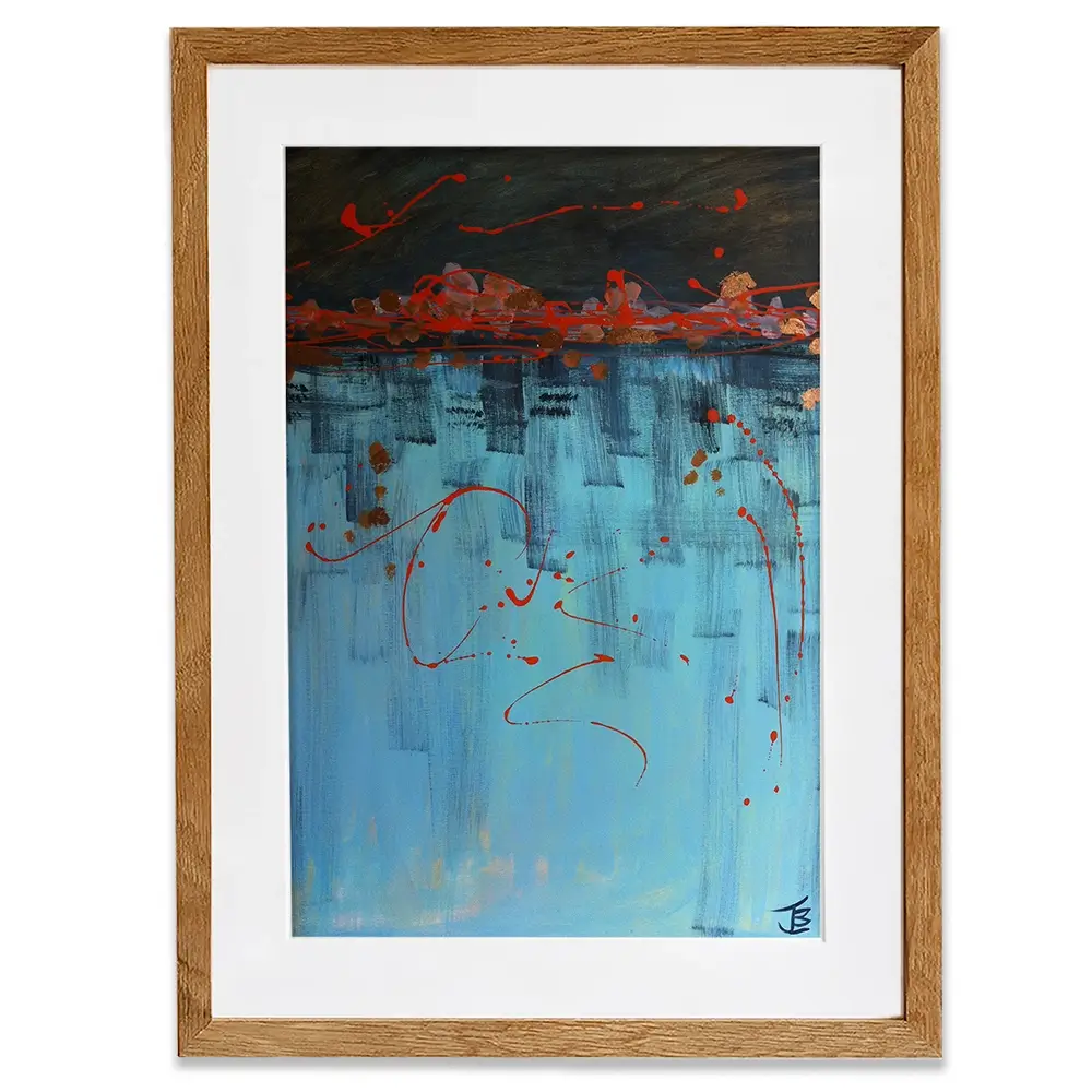 Out Of The Blue Framed Art Print Out Of The Blue Framed Art Print wall art product Jane Brookshaw