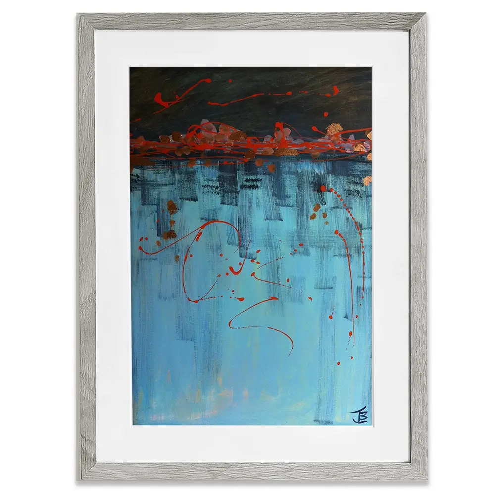 Out Of The Blue Framed Art Print Out Of The Blue Framed Art Print wall art product Jane Brookshaw