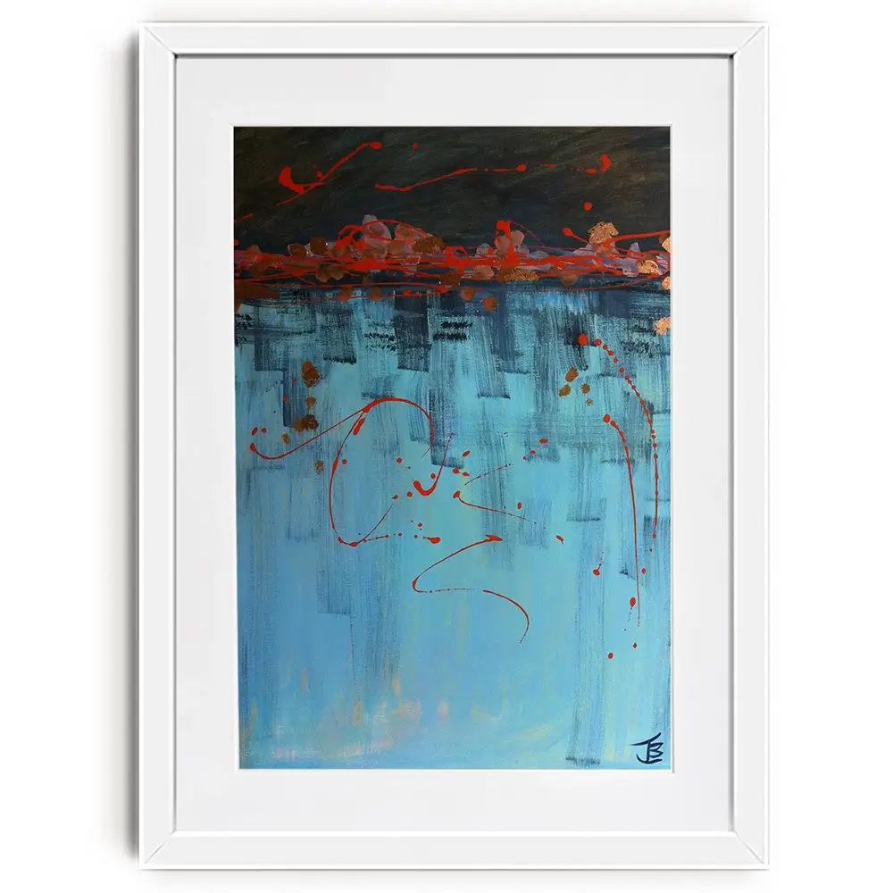 Out Of The Blue Framed Art Print Out Of The Blue Framed Art Print wall art product Jane Brookshaw