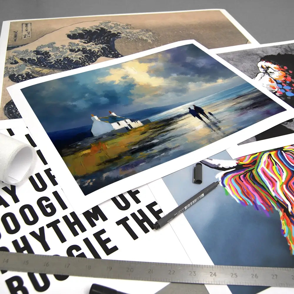 Out With Duke Art Print Out With Duke Art Print wall art product David Alexander Elder