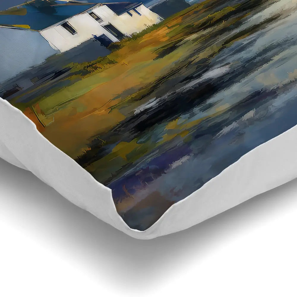 Out With Duke Cushion Out With Duke Cushion wall art product David Alexander Elder