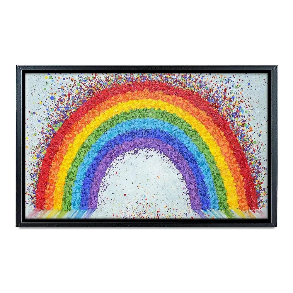 Over The Rainbow Canvas Print Over The Rainbow Canvas Print wall art product Jo Gough