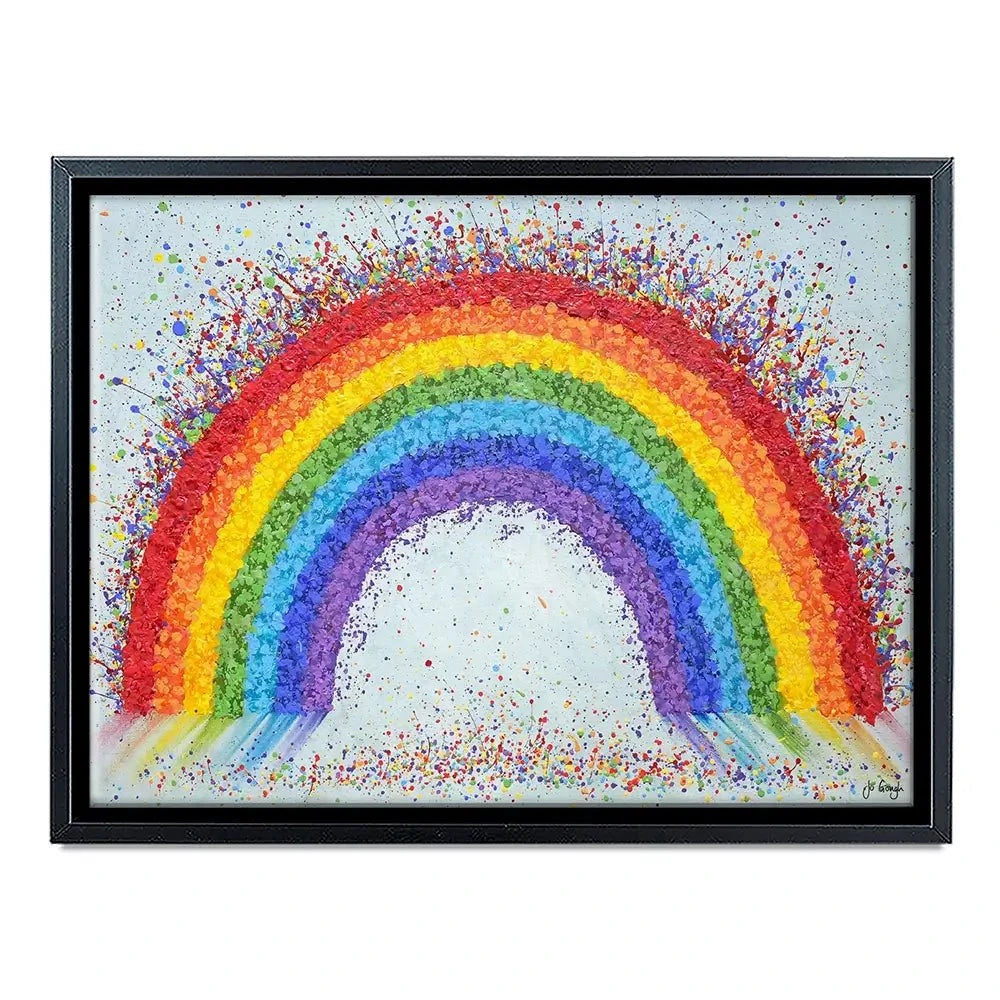 Over The Rainbow Canvas Print Over The Rainbow Canvas Print wall art product Jo Gough