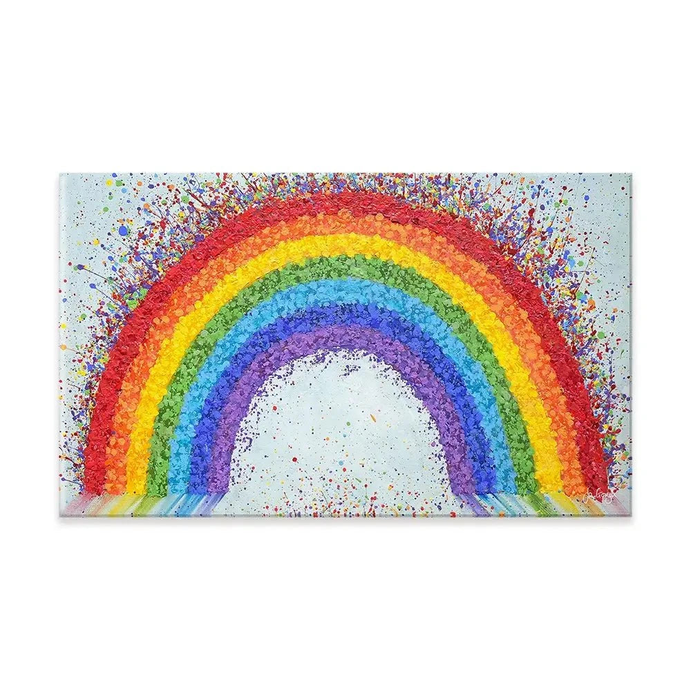 Over The Rainbow Canvas Print Over The Rainbow Canvas Print wall art product Jo Gough