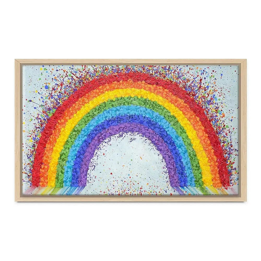Over The Rainbow Canvas Print Over The Rainbow Canvas Print wall art product Jo Gough