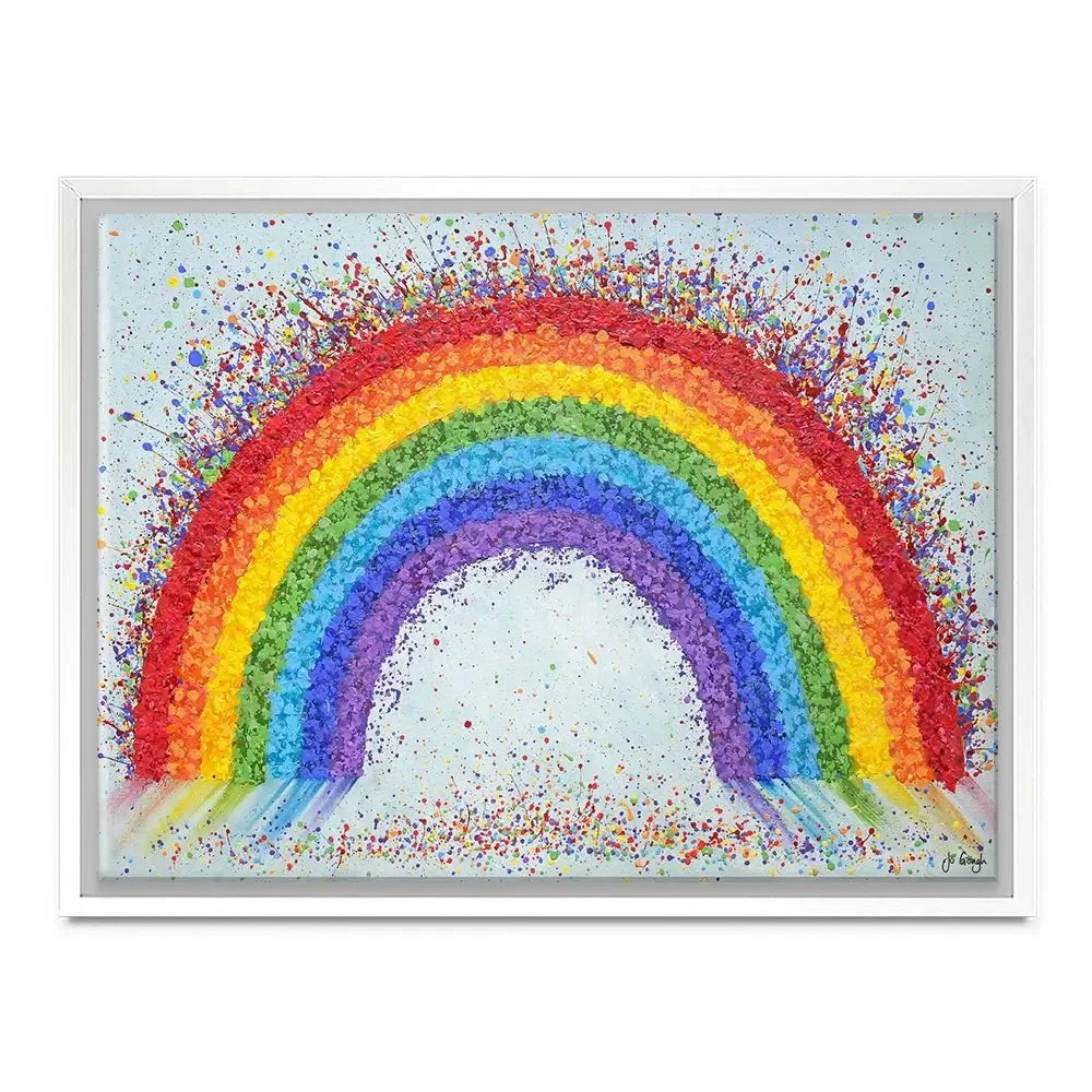Over The Rainbow Canvas Print Over The Rainbow Canvas Print wall art product Jo Gough