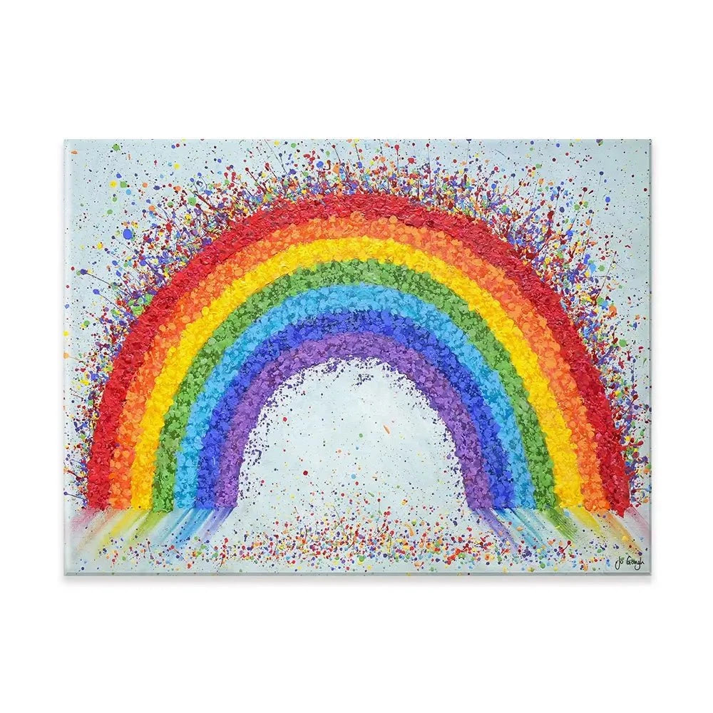 Over The Rainbow Canvas Print Over The Rainbow Canvas Print wall art product Jo Gough