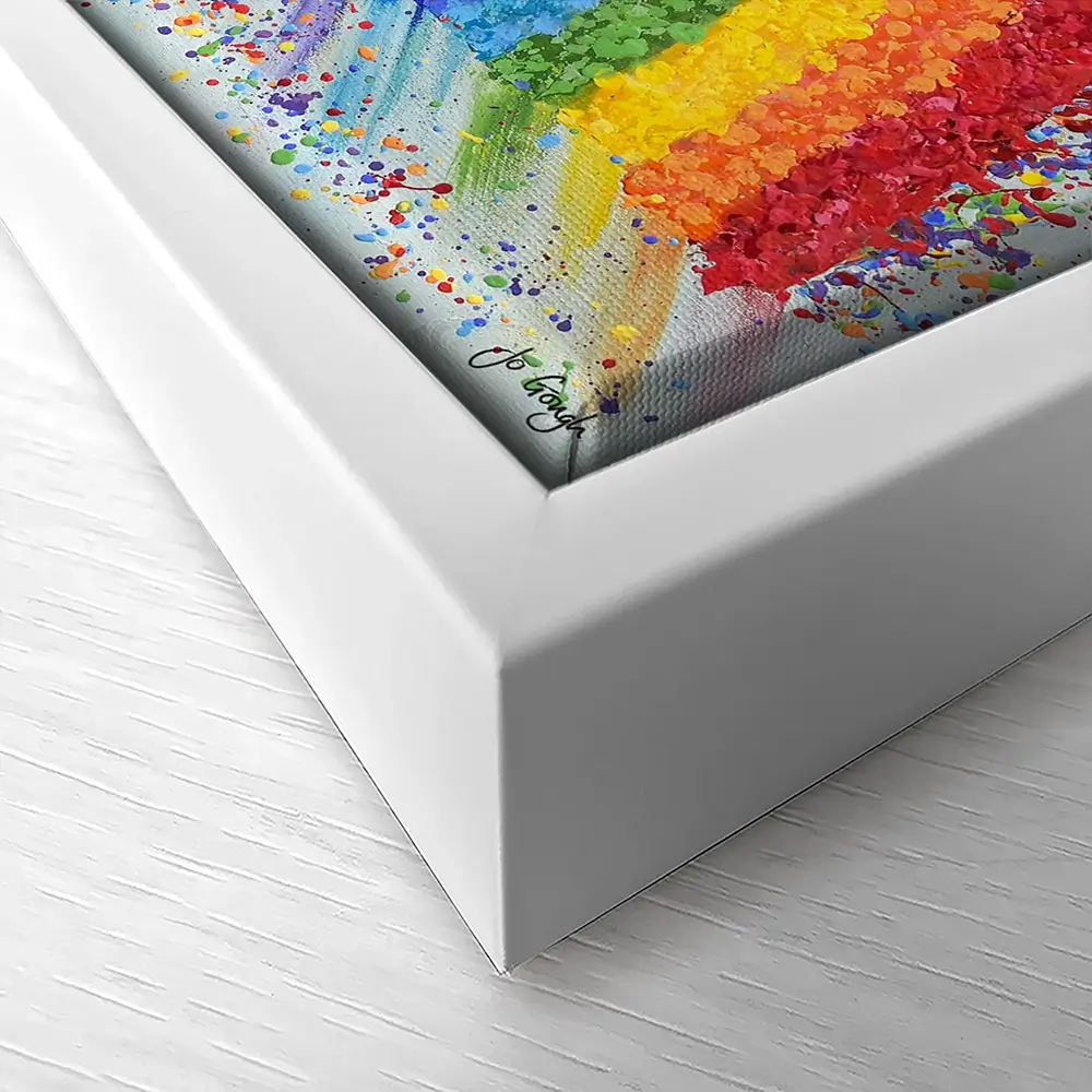 Over The Rainbow Canvas Print Over The Rainbow Canvas Print wall art product Jo Gough