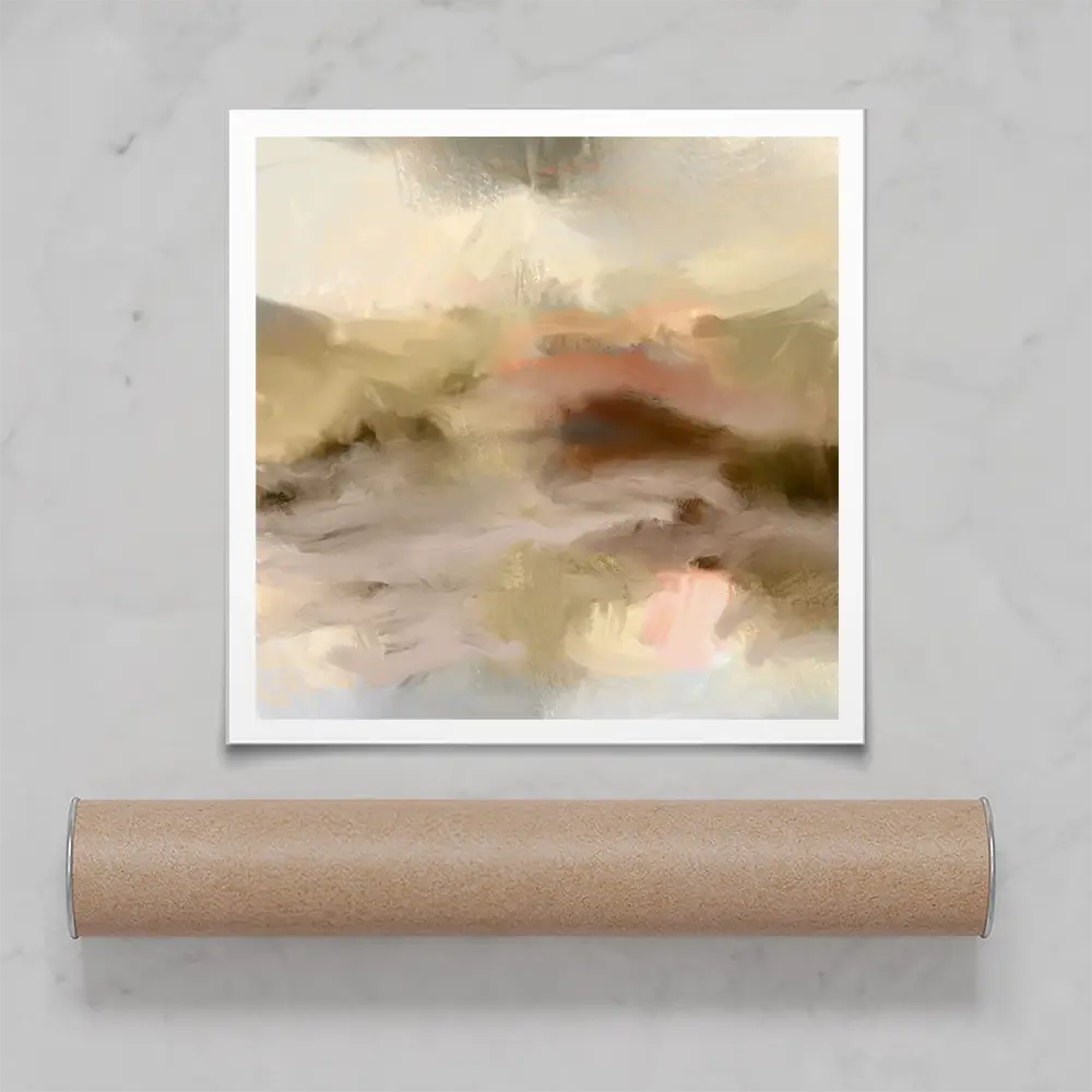 Overwhelmed Square Art Print Overwhelmed Square Art Print wall art product Art Print Shop