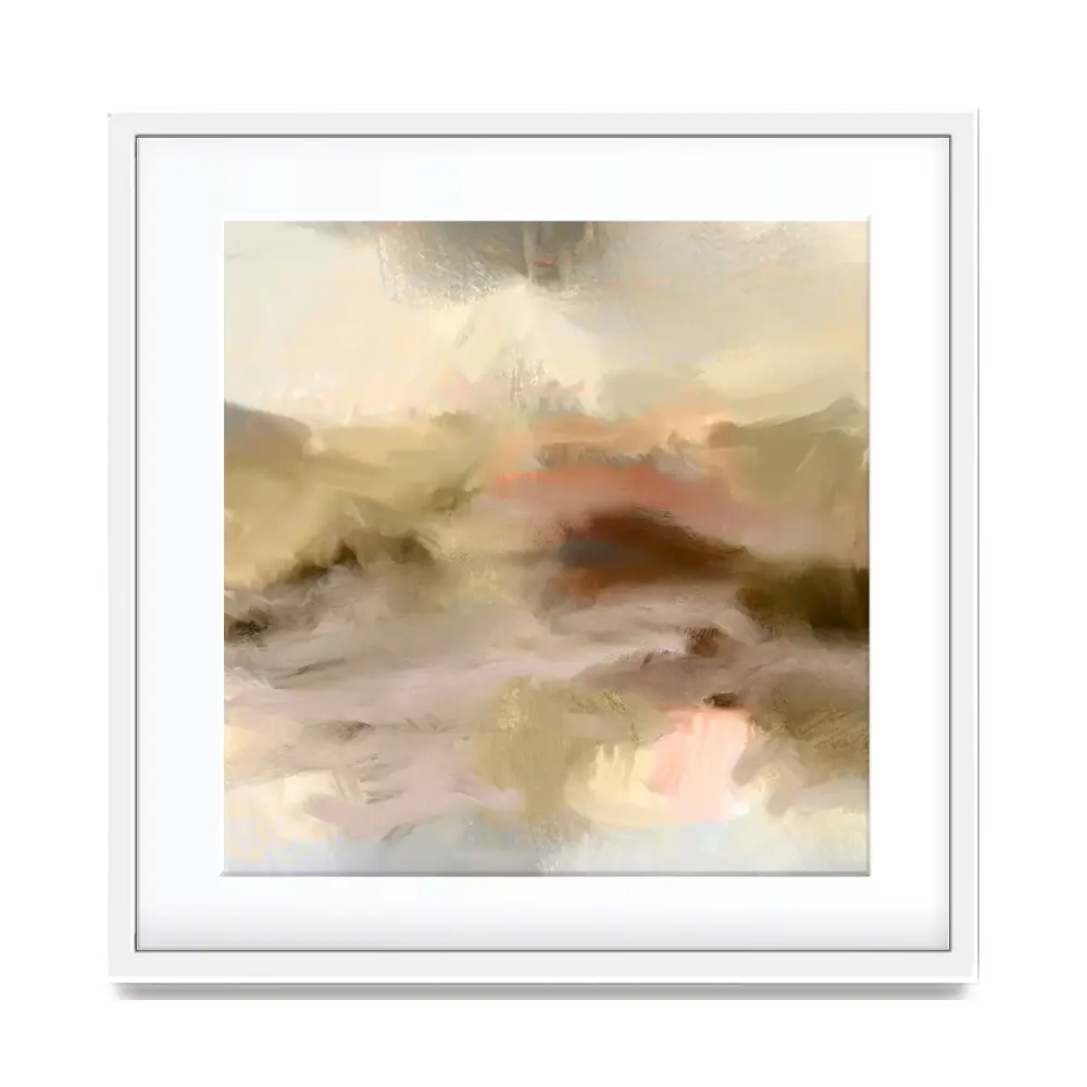 Overwhelmed Square Framed Art Print Overwhelmed Square Framed Art Print wall art product Art Print Shop