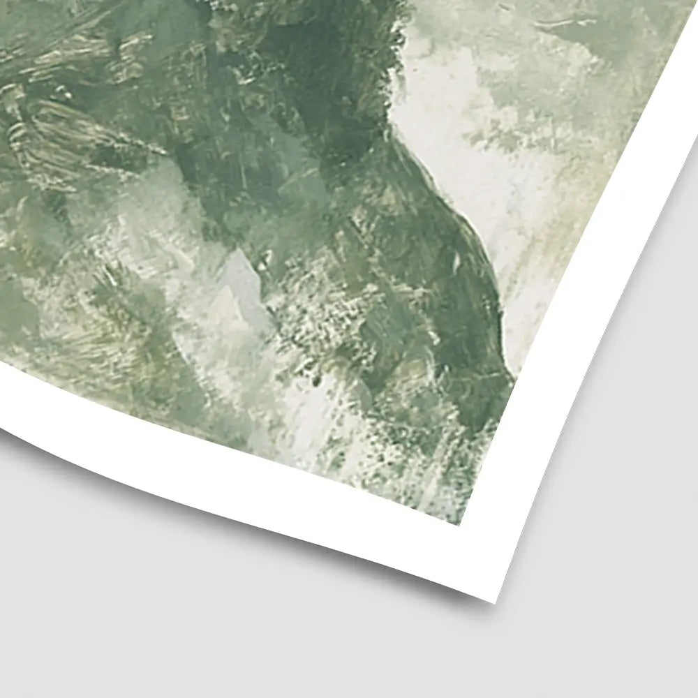 Owl And The Pine Forest Art Print Owl And The Pine Forest Art Print wall art product Chromatic Storm Studio