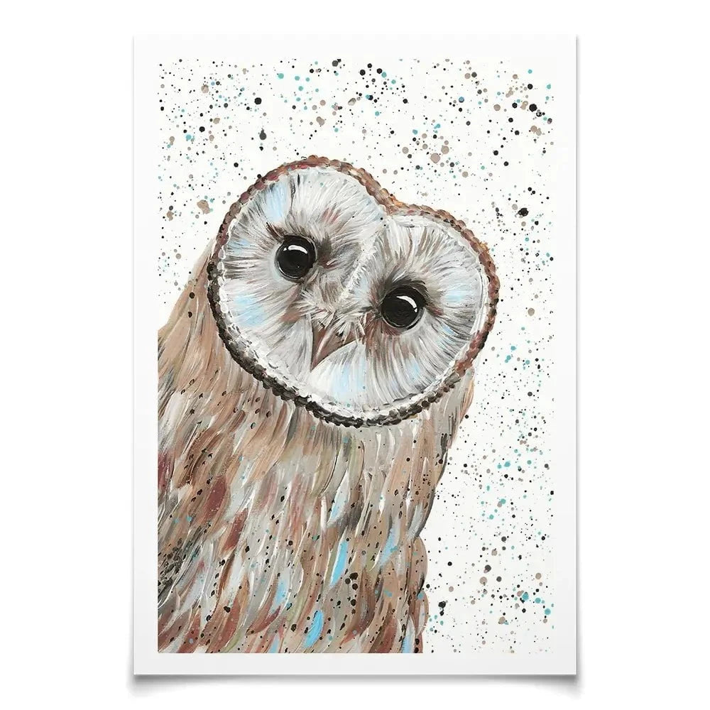 Owl Apollo Art Print Owl Apollo Art Print wall art product Emma LC Art