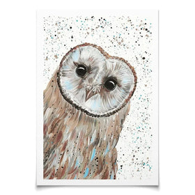 Owl Apollo Art Print Owl Apollo Art Print wall art product Emma LC Art