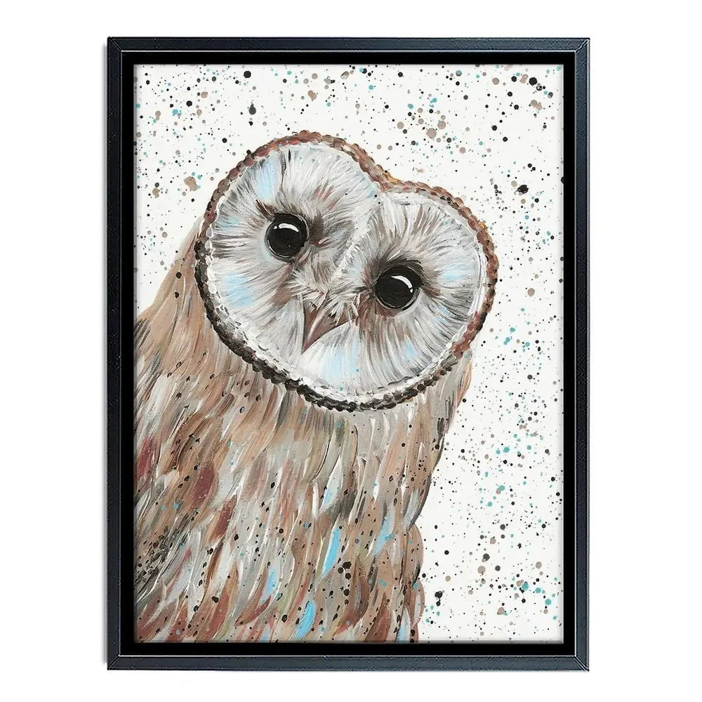 Owl Apollo Canvas Print Owl Apollo Canvas Print wall art product Emma LC Art