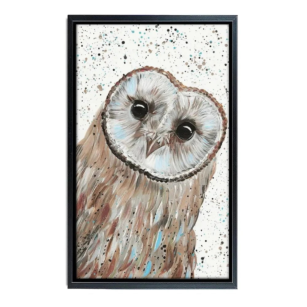 Owl Apollo Canvas Print Owl Apollo Canvas Print wall art product Emma LC Art