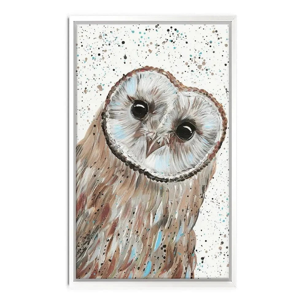 Owl Apollo Canvas Print Owl Apollo Canvas Print wall art product Emma LC Art