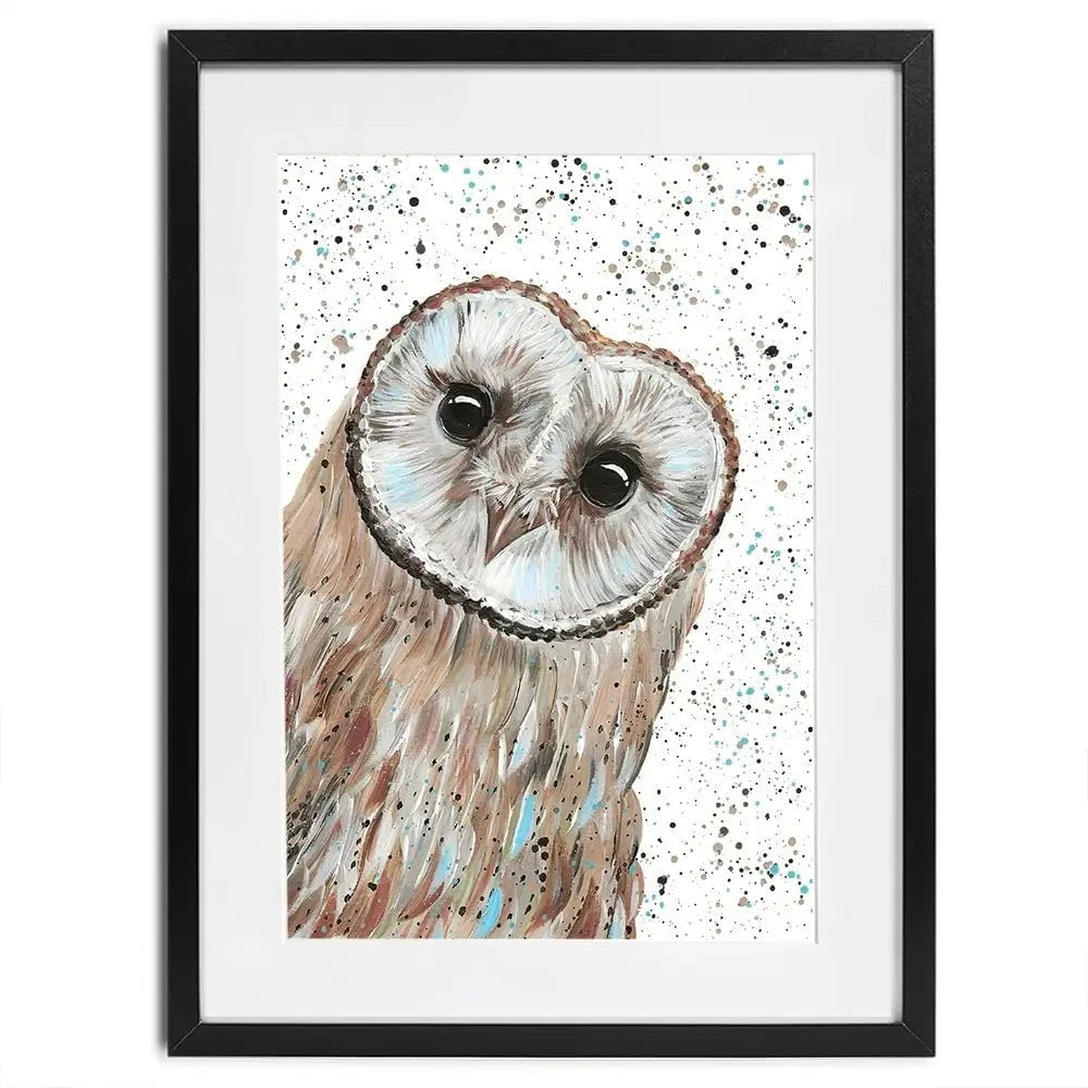 Owl Apollo Framed Art Print Owl Apollo Framed Art Print wall art product Emma LC Art