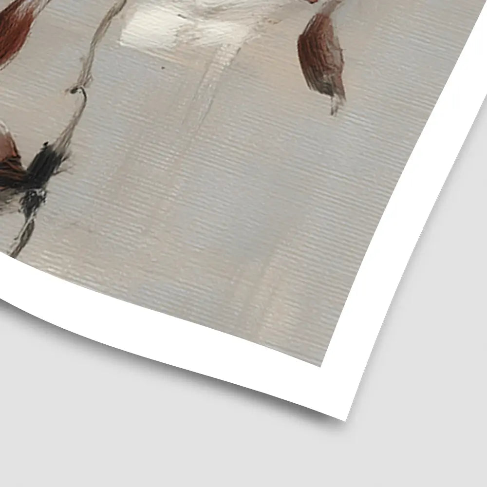 Owl Lunar Branch Art Print Owl Lunar Branch Art Print wall art product Chromatic Storm Studio