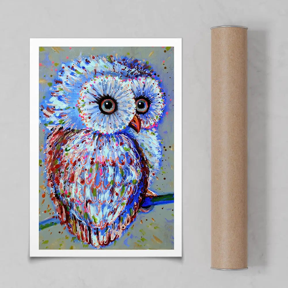 Owli Art Print Owli Art Print wall art product Studio Paint-Ing