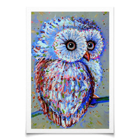 Owli Art Print Owli Art Print wall art product Studio Paint-Ing