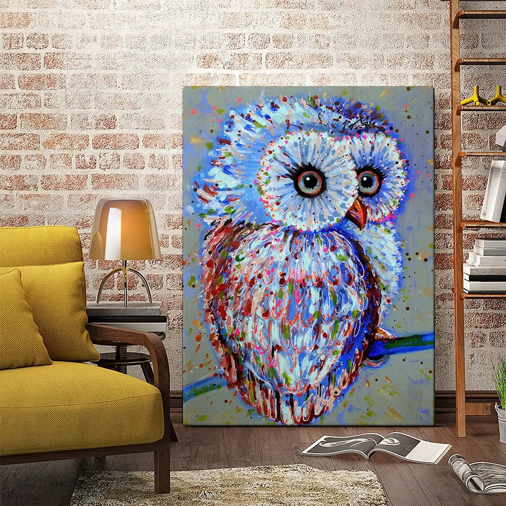 Owli Canvas Print Owli Canvas Print wall art product Studio Paint-Ing