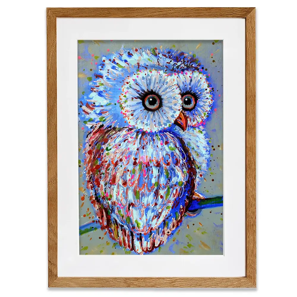 Owli Framed Art Print Owli Framed Art Print wall art product Studio Paint-Ing