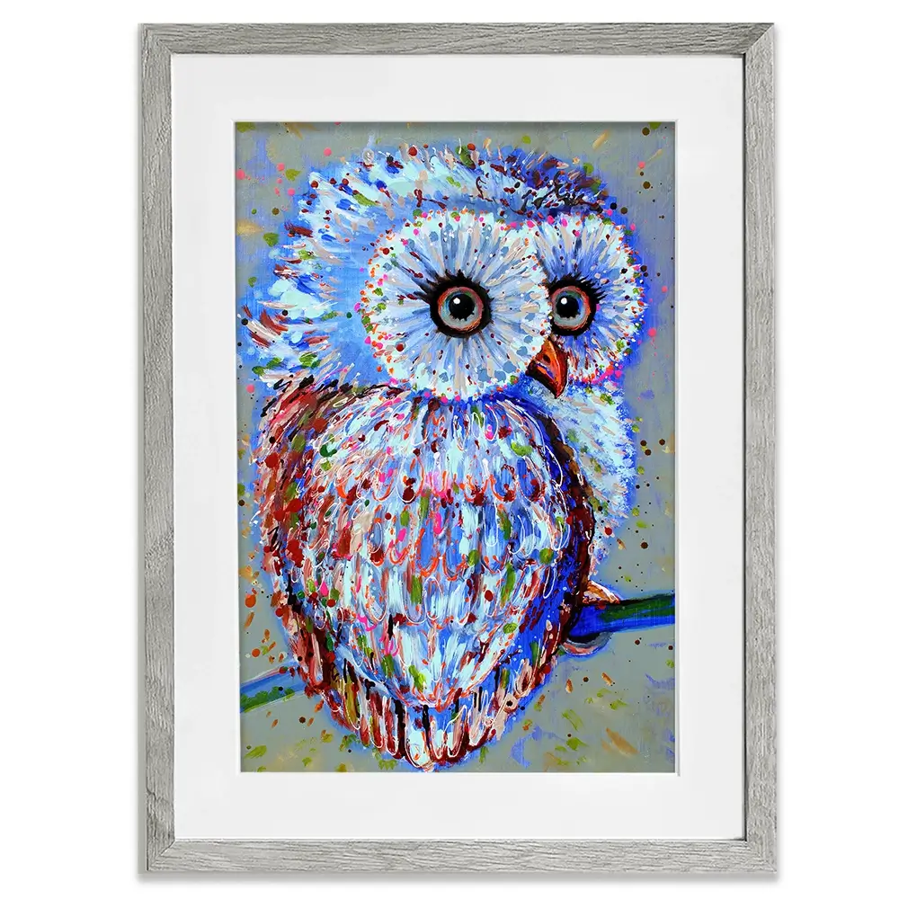 Owli Framed Art Print Owli Framed Art Print wall art product Studio Paint-Ing