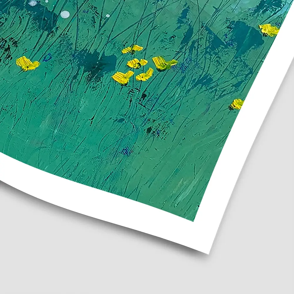 Oxeye Daisies Square Art Print Oxeye Daisies Square Art Print wall art product Laure Bury