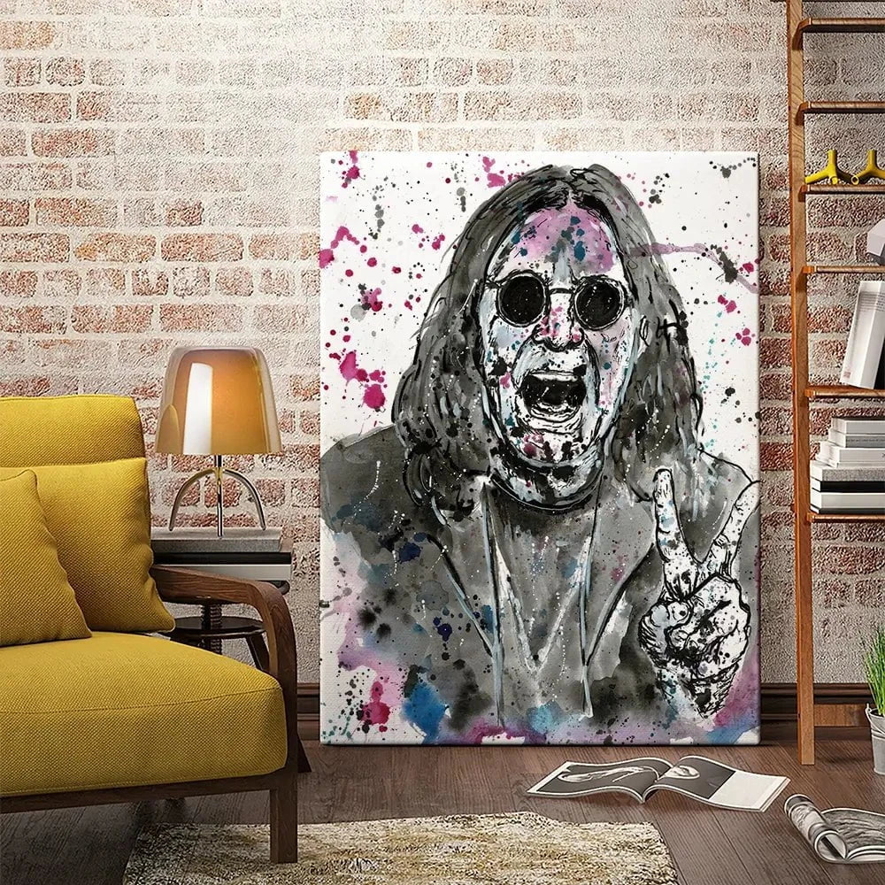 Ozzy Canvas Print Ozzy Canvas Print wall art product Jamie Taylor
