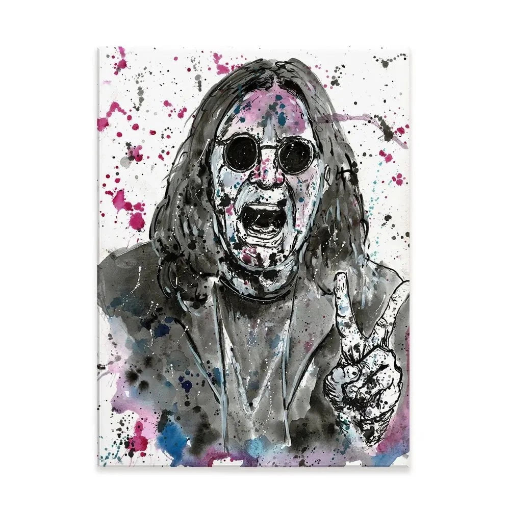 Ozzy Canvas Print Ozzy Canvas Print wall art product Jamie Taylor