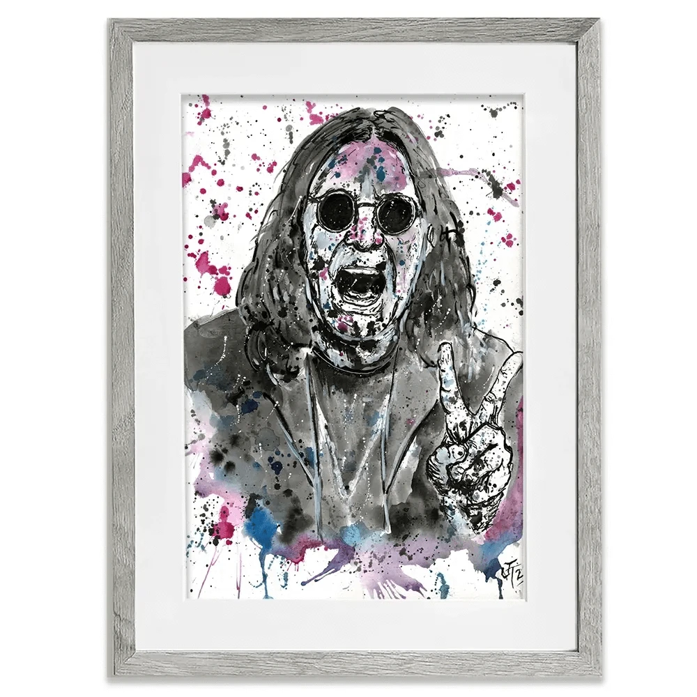 Ozzy Framed Art Print Ozzy Framed Art Print wall art product Jamie Taylor
