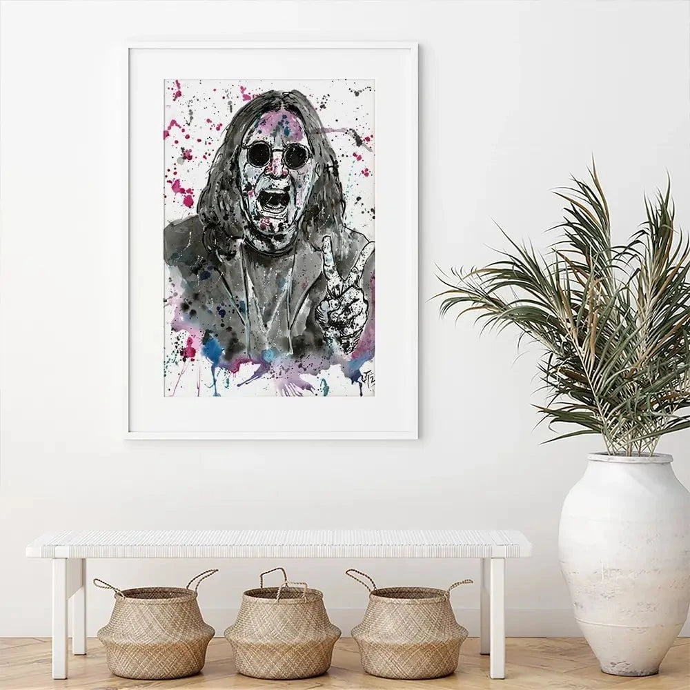 Ozzy Framed Art Print Ozzy Framed Art Print wall art product Jamie Taylor