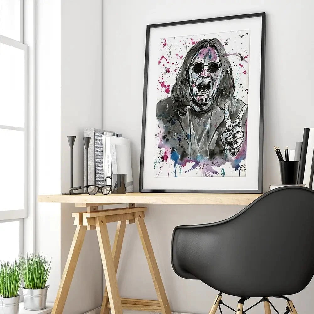Ozzy Framed Art Print Ozzy Framed Art Print wall art product Jamie Taylor