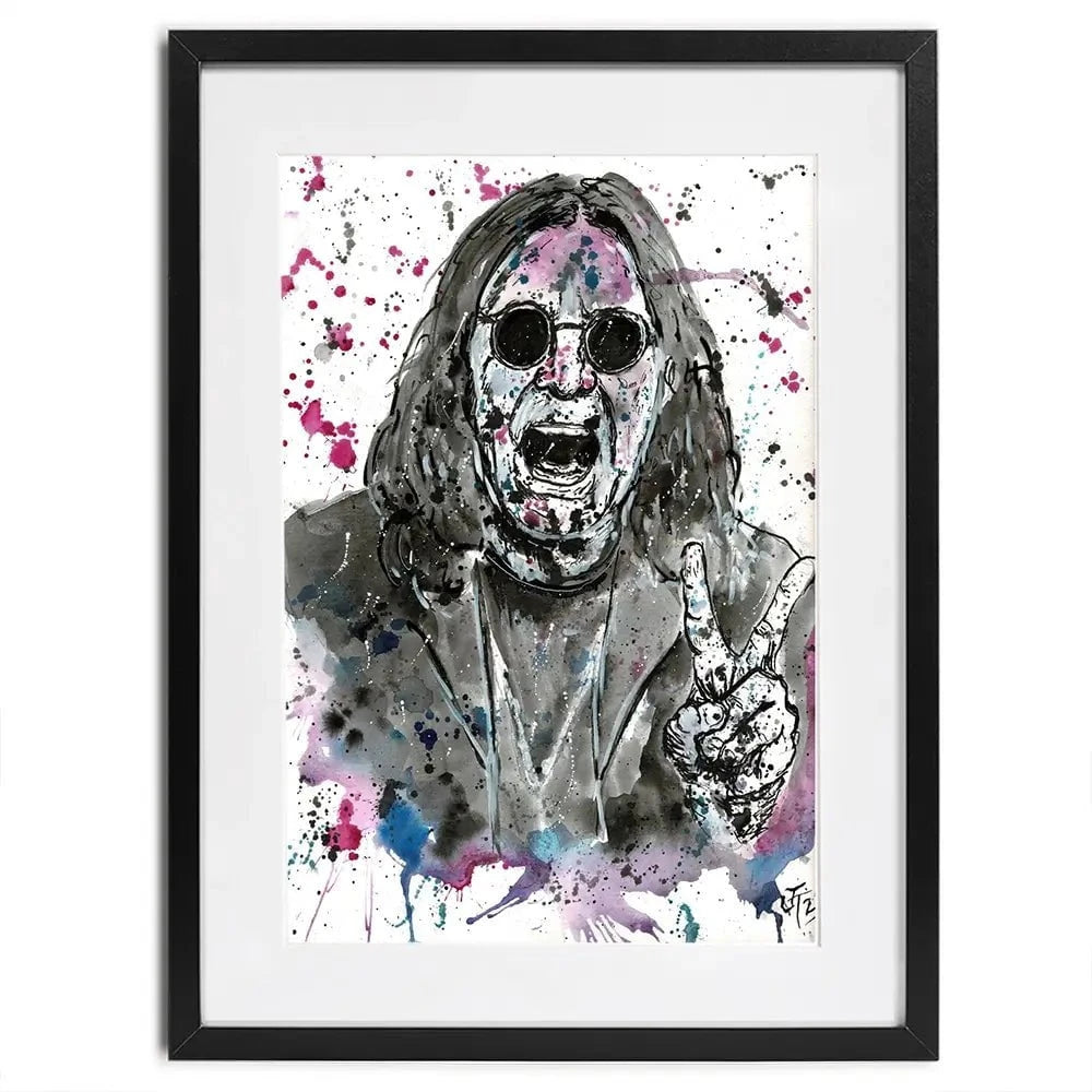 Ozzy Framed Art Print Ozzy Framed Art Print wall art product Jamie Taylor