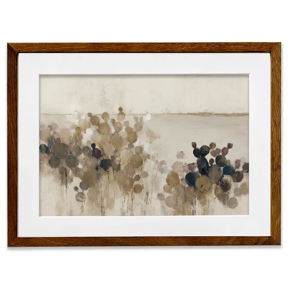 Pad Cluster Framed Art Print Pad Cluster Framed Art Print wall art product Chromatic Storm Studio