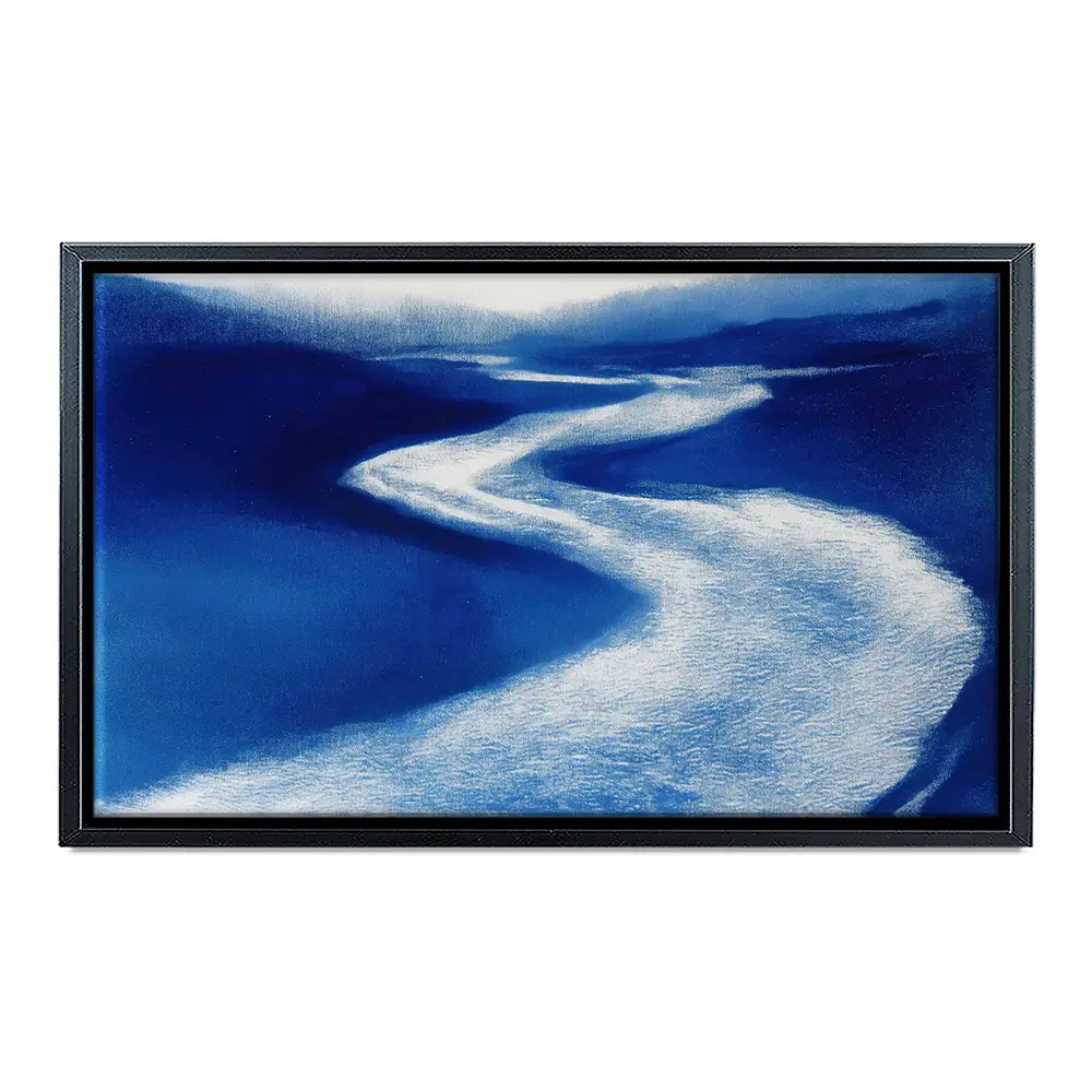 Paddle Cutting Through Water Canvas Print Paddle Cutting Through Water Canvas Print wall art product Chromatic Storm Studio