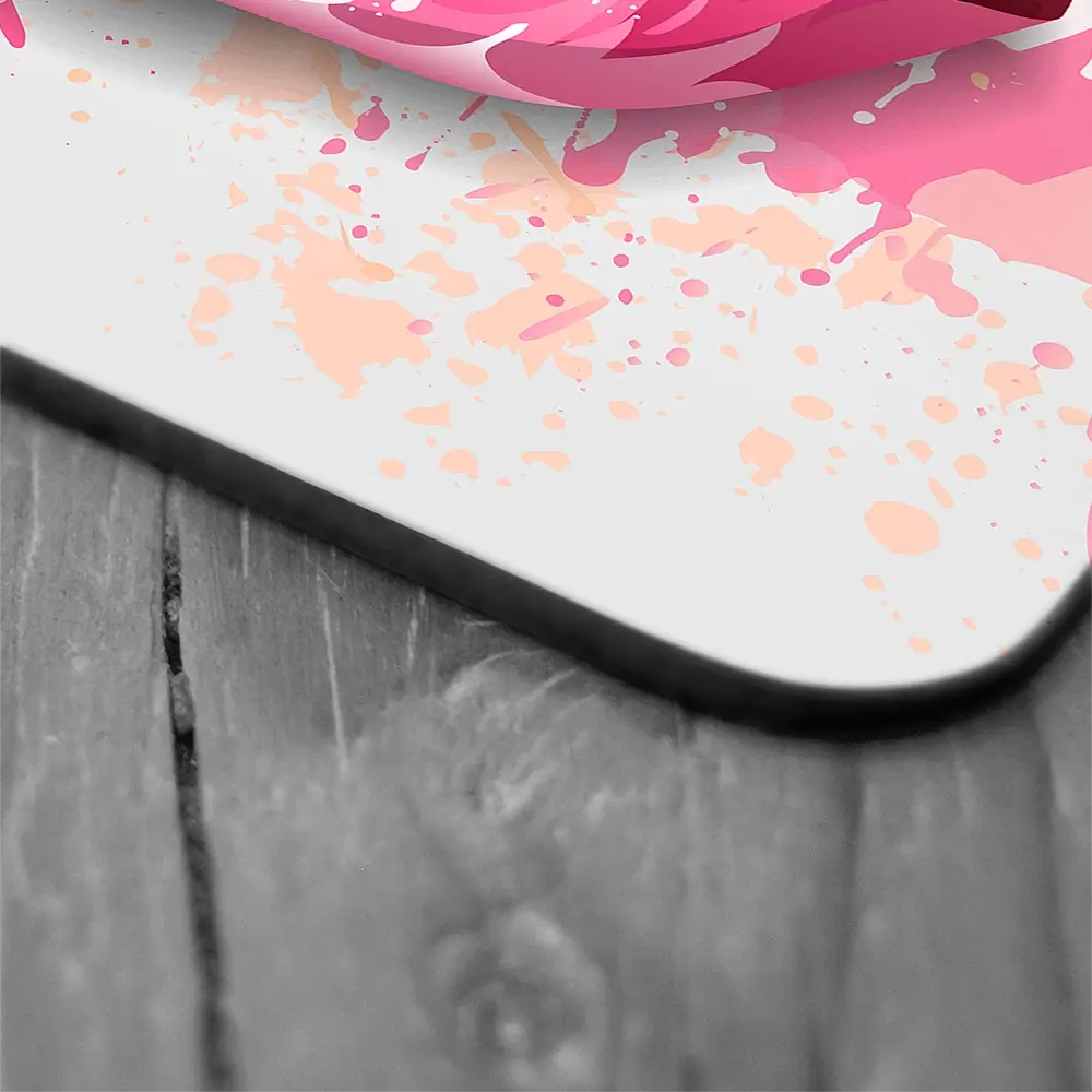 Paint Splash Lips Coaster Set Paint Splash Lips Coaster Set wall art product KenoKickit / Shutterstock