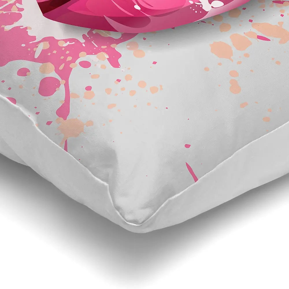 Paint Splash Lips Cushion Paint Splash Lips Cushion wall art product KenoKickit / Shutterstock