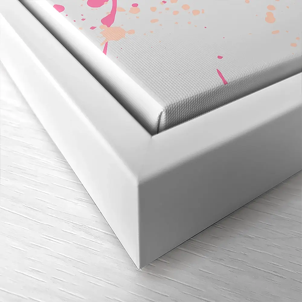 Paint Splash Lips Square Canvas Print Paint Splash Lips Square Canvas Print wall art product KenoKickit / Shutterstock